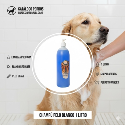 CHAMPU PELO BLANCO 1 LTR. C009