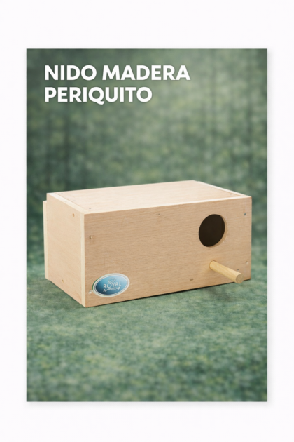 NIDO MADERA PERIQUITOS - N0013