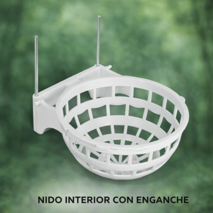 NIDO INTERIOR PLASTICO ENGANCHE ALAMBRE LISA04