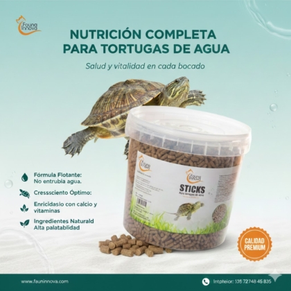 STICK TORTUGAS CUBO 1,2 KG AL0040