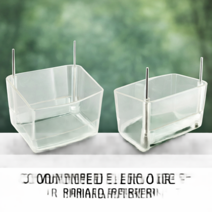 COMEDERO LORO TRANSPARENTE - 48UN. LISA07