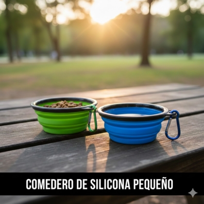 COMEDERO PLEGABLE SILICONA LI3775