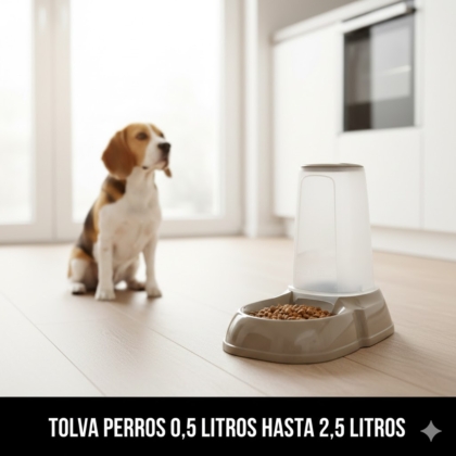 TOLVA PARA PERROS COM-BEB DE 0.5 A 3.5 LTR