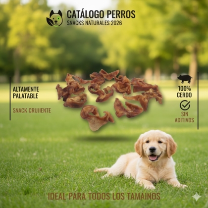 TIRAS DE OREJA DE CERDO 500 GR S0028
