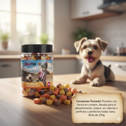 BOTE DE SNACKS MIX HUESITOS 190GR - IDEAPET