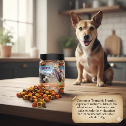 BOTE SNACKS MINI CORAZONES 190GR - IDEAPET